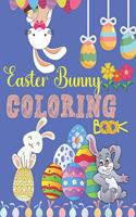 Easter Bunnny Coloring: An Activity Book For Kids (Easter Egg Hunt)