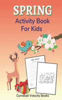 Spring Activity Book for Kids: Puzzles and Activities for Kids Aged 6-12