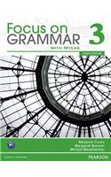 Value Pack: Focus on Grammar 3 Student Book with MyEnglishLab and Workbook