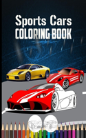 Sports Cars Coloring Book