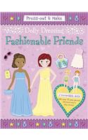 Press-Out & Make Dolly Dressing -- Fashionable Friends