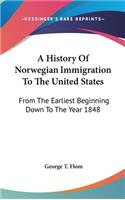 History Of Norwegian Immigration To The United States