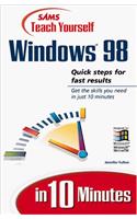 Sams Teach Yourself Windows 98 in 10 Minutes
