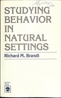 Studying Behavior in Natural Settings