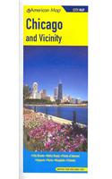 Chicago and Vicinity City Map