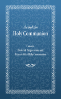 Rule for Holy Communion