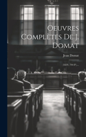 Oeuvres Complètes De J. Domat