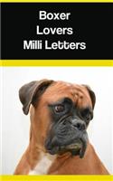 Boxer Lovers Milli Letters