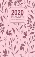 2020 Planner Weekly And Monthly
