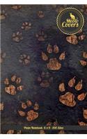 Meow Covers Plain Notebook- 6 X 9 - 100 Sites