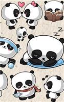 Kawaii Panda Notebook