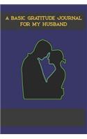 A Basic Gratitude Journal for My Husband