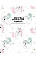 Handwriting Practice Paper Workbook