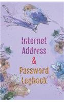 Internet Address & Password Logbook
