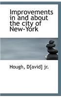Improvements in and about the City of New-York