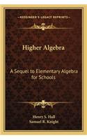 Higher Algebra