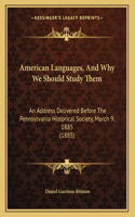 American Languages, And Why We Should Study Them