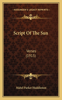 Script Of The Sun