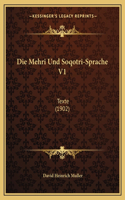 Mehri Und Soqotri-Sprache V1