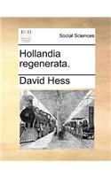 Hollandia regenerata.: (French)