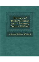 History of Modern Italian Art