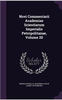 Novi Commentarii Academiae Scientiarum Imperialis Petropolitanae, Volume 20