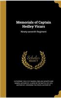 Memorials of Captain Hedley Vicars
