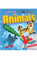 Pixel Coloring: Animals