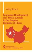 Economic Development and Social Change in the People's Republic of China