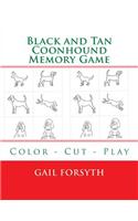 Black and Tan Coonhound Memory Game