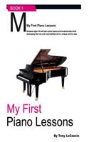 My First Piano Lessons
