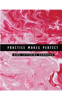 Practice Makes Perfect Hand Lettering Workbook