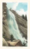 Vintage Journal Nevada Falls, Yosemite, California