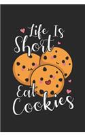 Keks notebook: A5 keks geschenk notizbuch