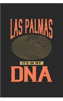 Las Palmas Its in my DNA: 6x9 -notebook - dot grid - city of birth - Spain