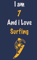 I am 7 And i Love Surfing