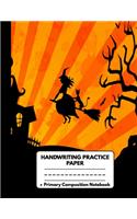 Handwriting Practice Paper Primary Composition Notebook