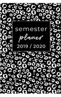 Semester Planer 2019 / 2020: A5 Coole Geschenkidee BLANKO zum Studium - Notizbuch für Studenten - Studienbeginn - Erstes Semester - Pruefung - Geburtstag - Terminkalender