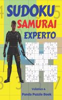 Sudoku Samurai Experto - Volumen 4: Juegos De Lógica Para Adultos(4 Sudoku Samurai Experto)