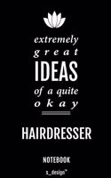Notebook for Hairdressers / Hairdresser