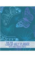2020 Daily Planner with Mood Tracker Charts