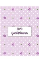 2020 Goal Planner: 2020 goal planner and organizer to track your monthly, quarterly, and yearly personal, financial, fitness, spiritual, travel, and life goals! Beauti