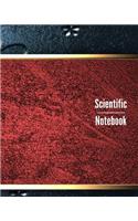 Scientific Journal: : Research Notebook: Lab Notebook, 150 pages, 8 X 10, 5 x 5 Quad,