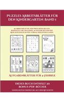 Aufgabenblätter für 4-Jährige (Puzzles Arbeitsblätter für den Kindergarten: Band 1): 50 Arbeitsblätter. Der Preis dieses Buches beinhaltet die Erlaubnis, 20 weitere Bücher der Reihe kostenlos im PDF-Format herunterzuladen(1 Aufgabenblätter Für 4-Jährige)