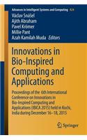 Innovations in Bio-Inspired Computing and Applications