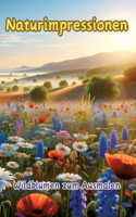 Naturimpressionen: Wildblumen zum Ausmalen