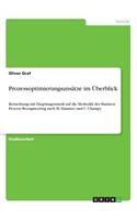 Prozessoptimierungsansätze im Überblick
