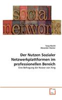 Nutzen Sozialer Netzwerkplattformen im professionellen Bereich