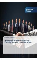 Nursing Faculty-to-Nursing Faculty Incivility in Education