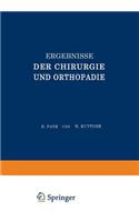 Ergebnisse Der Chirurgie Und Orthopädie
